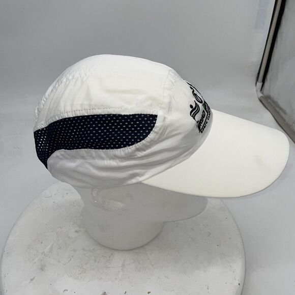 Triad Tri Team North Carolina USA Hat Cap White Adult Used Adjustable - Picture 7 of 10